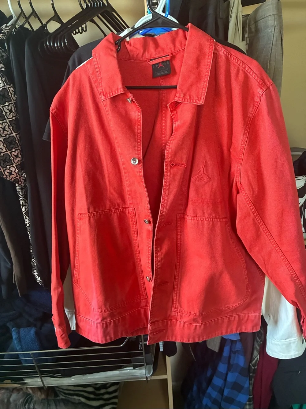 Red Denim Jacket